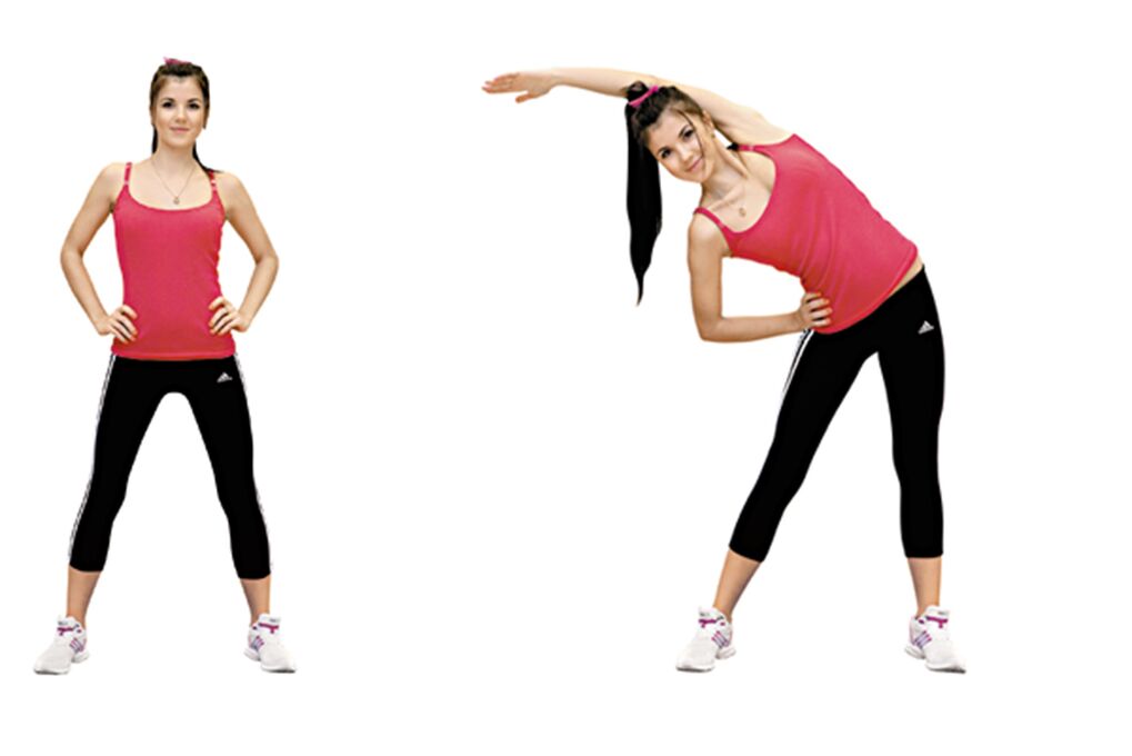 Tilts to the sides