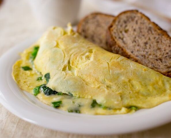 steam omelet with pancreatitis