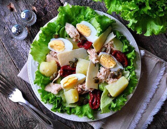 Canned Tuna Salad in a Low Carb Diet Diet Diet