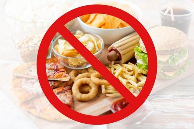 Foods not allowed on a low carb diet